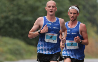 Athleten des Laufteam Bayerns beim Nibelungenlauf in Worms